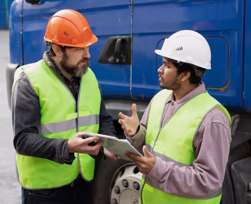 Port agent supporting a client